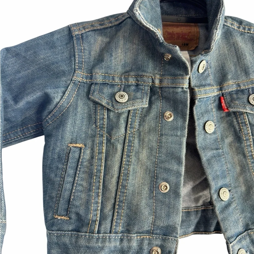 Vintage 90’s Baby Levi's Denim Jacket - Picture 2 of 5